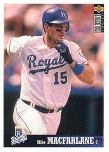 1997 Collector's Choice #355 Mike Macfarlane NM-MT Kansas City Royals 