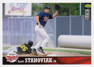 1997 Collector's Choice #383 Scott Stahoviak NM-MT Minnesota Twins 