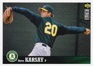 1997 Collector's Choice #412 Steve Karsay NM-MT Oakland Athletics 