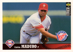 1997 Collector's Choice #416 Calvin Maduro NM-MT Philadelphia Phillies 