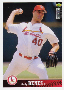 1997 Collector's Choice #437 Andy Benes NM-MT St. Louis Cardinals 