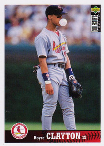 1997 Collector's Choice #439 Royce Clayton NM-MT St. Louis Cardinals 