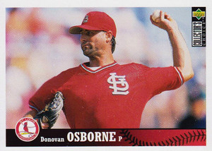 1997 Collector's Choice #441 Donovan Osborne NM-MT St. Louis Cardinals 
