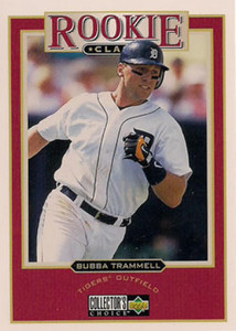 1997 Collector's Choice #468 Bubba Trammell NM-MT RC Rookie Detroit Tigers 