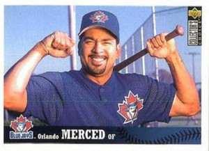 1997 Collector's Choice #496 Orlando Merced NM-MT Toronto Blue Jays 