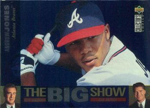 1997 Collector's Choice The Big Show #3 Andruw Jones NM-MT  Atlanta Braves 