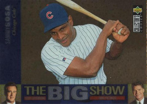 1997 Collector's Choice The Big Show #14 Sammy Sosa NM-MT  Chicago Cubs 