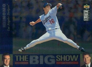 1997 Collector's Choice The Big Show #27 Hideo Nomo NM-MT  Los Angeles Dodgers 