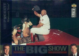 1997 Collector's Choice The Big Show #30 Kirby Puckett NM-MT  Minnesota Twins 