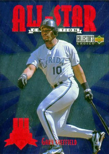 1997 Collector's Choice All Star Connection #34 Gary Sheffield NM-MT Florida Marlins 