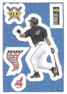 1997 Collector's Choice Stickums #6 Manny Ramirez NM-MT  Cleveland Indians 