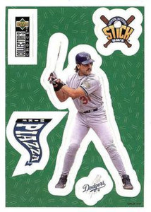 1997 Collector's Choice Stickums #13 Mike Piazza NM-MT  Los Angeles Dodgers 