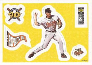 1997 Collector's Choice Stickums #20 Cal Ripken Jr. NM-MT  Baltimore Orioles 