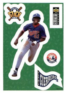 1997 Collector's Choice Stickums #28 Vladimir Guerrero NM-MT  Montreal Expos 