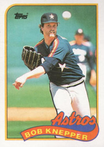1989 Topps #280 Bob Knepper NM-MT Houston Astros 