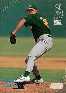 1998 Topps Stadium Club #387 Chris Enochs NM-MT RC Rookie Oakland Athletics 