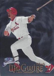 1999 Fleer Brilliants #1 Mark McGwire NM-MT  St. Louis Cardinals 