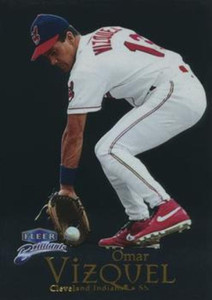 1999 Fleer Brilliants #12 Omar Vizquel NM-MT  Cleveland Indians 