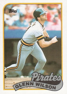 1989 Topps #293 Glenn Wilson NM-MT Pittsburgh Pirates 