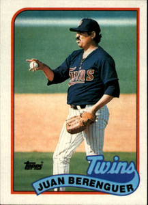 1989 Topps #294 Juan Berenguer NM-MT Minnesota Twins 