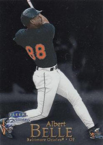 1999 Fleer Brilliants #107 Albert Belle NM-MT  Baltimore Orioles 
