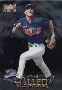 1999 Fleer Brilliants #156 Chad Allen NM-MT  RC Rookie Minnesota Twins 