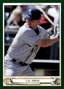 2005 UD Origins #3 J.D. Drew NM-MT  Los Angeles Dodgers 