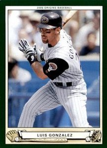 2005 UD Origins #4 Luis Gonzalez NM-MT  Arizona Diamondbacks 