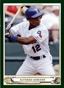 2005 UD Origins #51 Alfonso Soriano NM-MT  Texas Rangers 