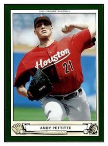 2005 UD Origins #55 Andy Pettitte NM-MT  Houston Astros 