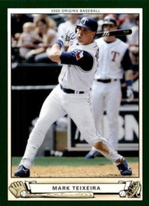 2005 UD Origins #86 Mark Teixeira NM-MT  Texas Rangers 
