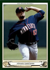 2005 UD Origins #89 Johan Santana NM-MT  Minnesota Twins 