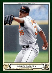 2005 UD Origins #195 Daniel Cabrera NM-MT  Baltimore Orioles 