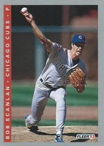 1993 Fleer #26 Bob Scanlan VG Chicago Cubs 