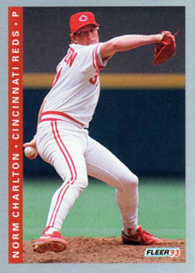1993 Fleer #32 Norm Charlton VG Cincinnati Reds 