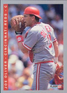 1993 Fleer #38 Joe Oliver VG Cincinnati Reds 