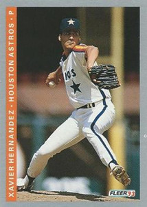 1993 Fleer #53 Xavier Hernandez VG Houston Astros 