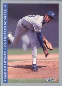1993 Fleer #65 Ramon Martinez VG Los Angeles Dodgers 