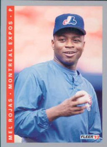 1993 Fleer #79 Mel Rojas VG Montreal Expos 