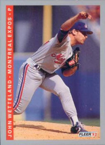 1993 Fleer #83 John Wetteland VG Montreal Expos 