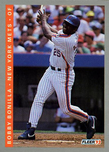 1993 Fleer #84 Bobby Bonilla VG New York Mets 