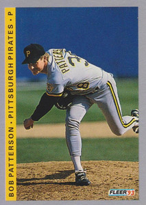1993 Fleer #118 Bob Patterson VG Pittsburgh Pirates 