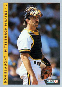 1993 Fleer #119 Don Slaught VG Pittsburgh Pirates 