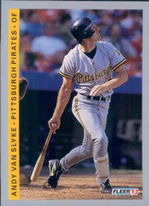 1993 Fleer #122 Andy Van Slyke VG Pittsburgh Pirates 