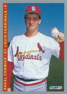 1993 Fleer #124 Rheal Cormier VG St. Louis Cardinals 
