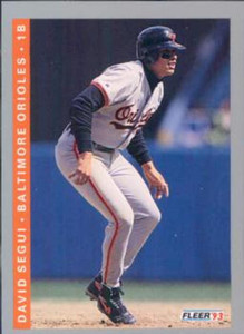 1993 Fleer #175 David Segui VG Baltimore Orioles 