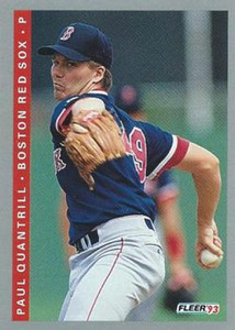 1993 Fleer #181 Paul Quantrill VG Boston Red Sox 