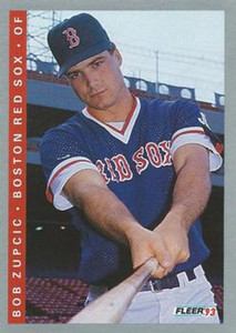 1993 Fleer #186 Bob Zupcic VG Boston Red Sox 
