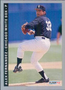 1993 Fleer #201 Alex Fernandez VG Chicago White Sox 