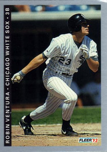 1993 Fleer #211 Robin Ventura VG Chicago White Sox 